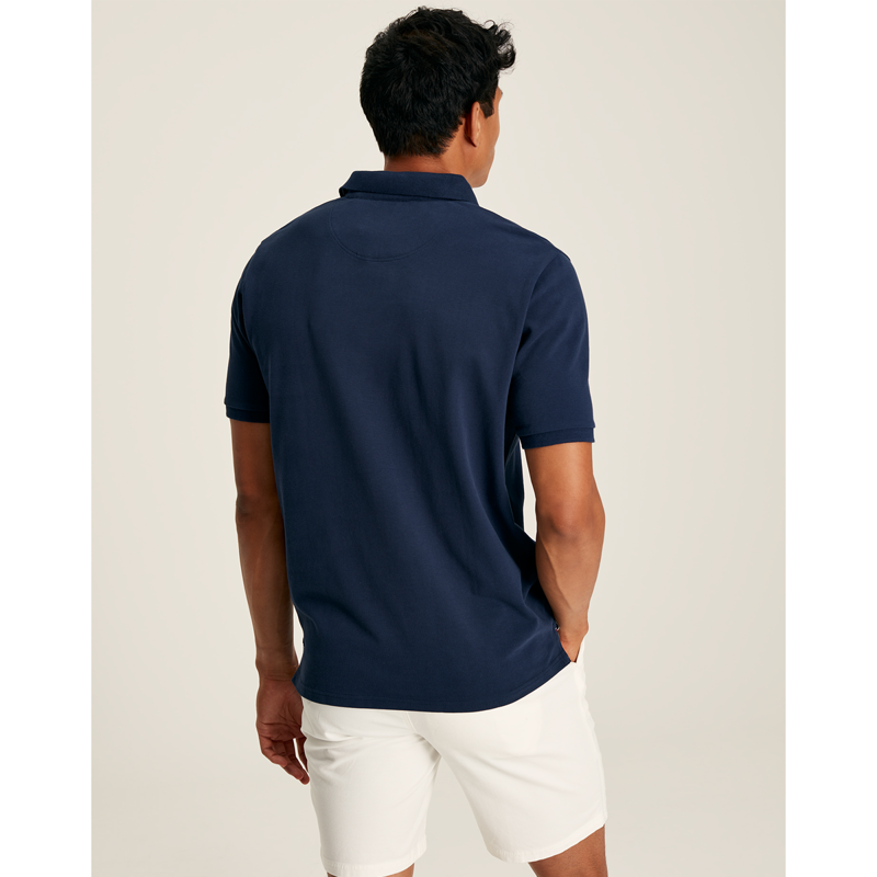 Joules Men's Woody Classic Fit Polo - French Navy-2